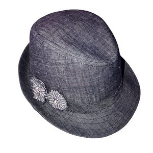 Joe Boxer hat with flowers on side